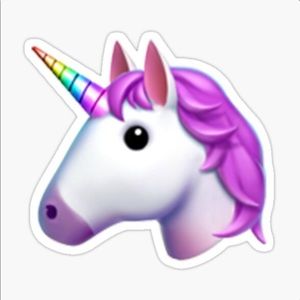 Unicorn means free with purchase.